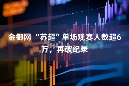金御网 “苏超”单场观赛人数超6万，再破纪录